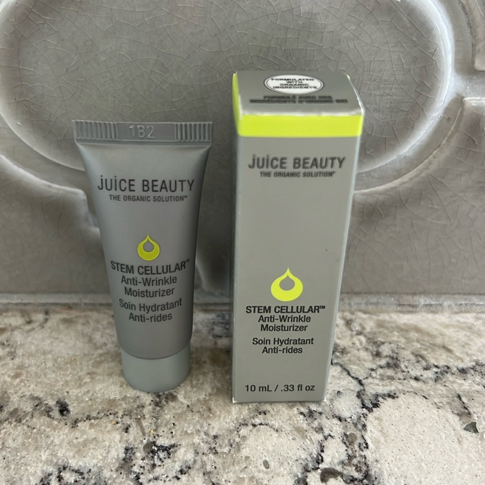 4/&14 Juice Beauty Stem Cellular Anti-Wrinkle Moisturizer, Travel Size 0.33 flOz